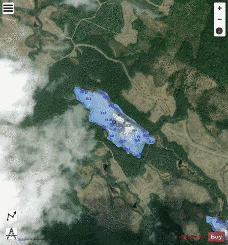 Atan Lake depth contour Map - i-Boating App - Satellite