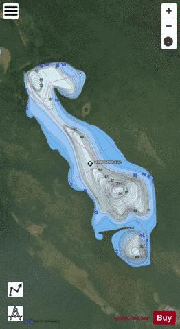 Babcock Lake depth contour Map - i-Boating App - Satellite