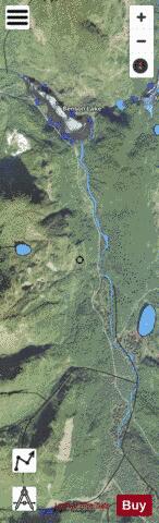 Benson Lake depth contour Map - i-Boating App - Satellite