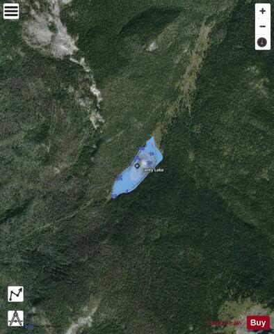 Canty Lake depth contour Map - i-Boating App - Satellite