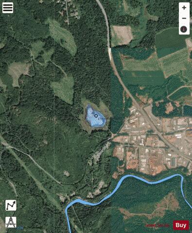 Chemainus Lake depth contour Map - i-Boating App - Satellite