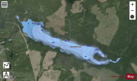 Chutanli Lake depth contour Map - i-Boating App - Satellite