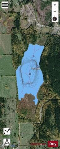 Dale Lake depth contour Map - i-Boating App - Satellite