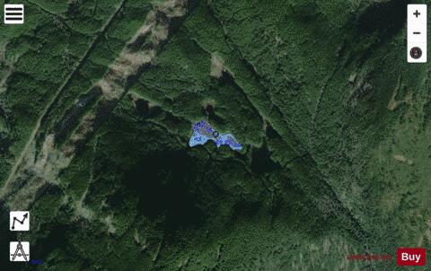 East Of Hicks No 2 Lake depth contour Map - i-Boating App - Satellite