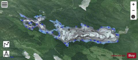 Elliott Lake depth contour Map - i-Boating App - Satellite