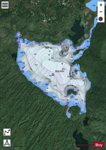 Firth Lake depth contour Map - i-Boating App - Satellite