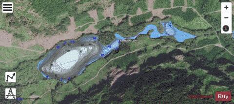 Forbush Lake depth contour Map - i-Boating App - Satellite