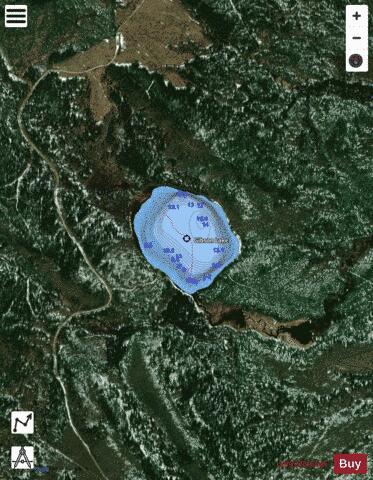 Gibson Lake depth contour Map - i-Boating App - Satellite