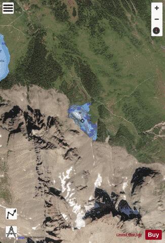 Gog Lake depth contour Map - i-Boating App - Satellite