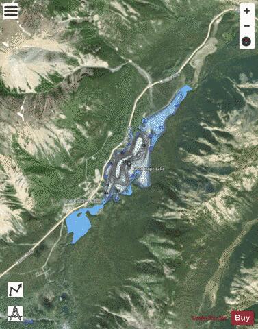 Good Hope Lake depth contour Map - i-Boating App - Satellite