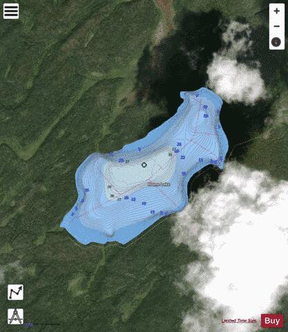 Home Lake depth contour Map - i-Boating App - Satellite