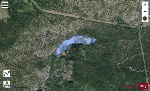 Issitz Lake depth contour Map - i-Boating App - Satellite