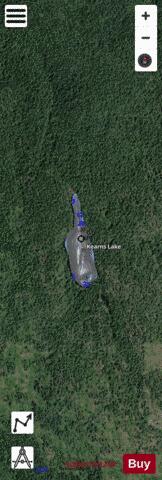 Kearns Lake depth contour Map - i-Boating App - Satellite