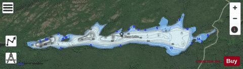 Keno Lake depth contour Map - i-Boating App - Satellite