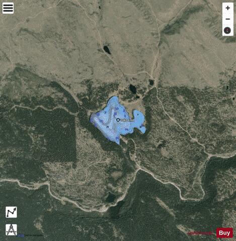 Lake Enid depth contour Map - i-Boating App - Satellite