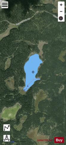 Land Inspection North depth contour Map - i-Boating App - Satellite