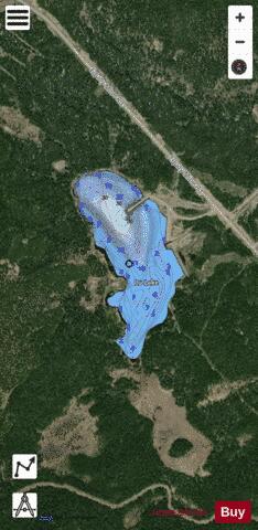 Lu Lake depth contour Map - i-Boating App - Satellite