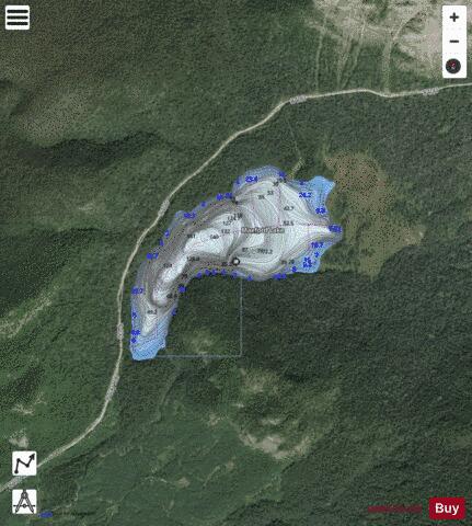 Maeford Lake depth contour Map - i-Boating App - Satellite