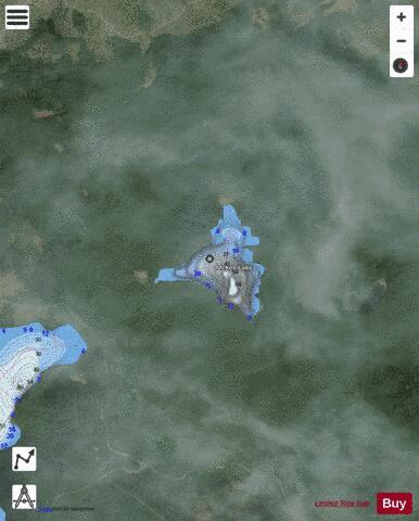 Mckee Lake depth contour Map - i-Boating App - Satellite