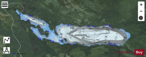 McKinley Lake depth contour Map - i-Boating App - Satellite