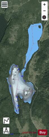 Mcneil Lake depth contour Map - i-Boating App - Satellite