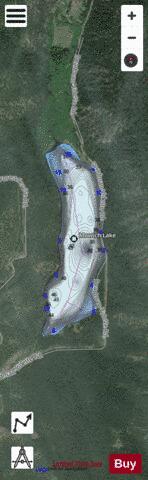 Mowich Lake depth contour Map - i-Boating App - Satellite