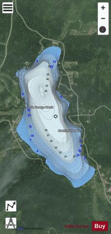 Nadsilnich Lake depth contour Map - i-Boating App - Satellite