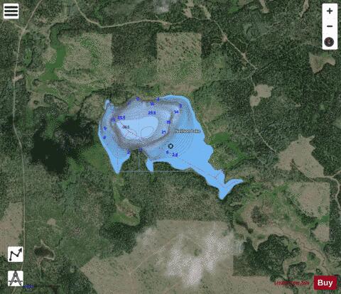 Neilson Lake depth contour Map - i-Boating App - Satellite