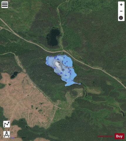 Nilan Lake depth contour Map - i-Boating App - Satellite