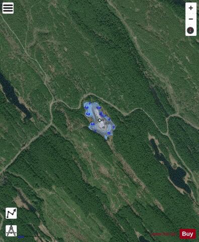 Quill Lake depth contour Map - i-Boating App - Satellite