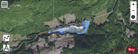 Rosseau Lake depth contour Map - i-Boating App - Satellite