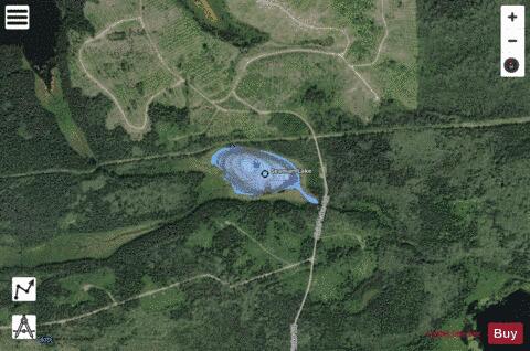 Seaman Lake depth contour Map - i-Boating App - Satellite