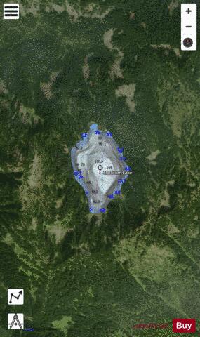 Slollicum Lake depth contour Map - i-Boating App - Satellite