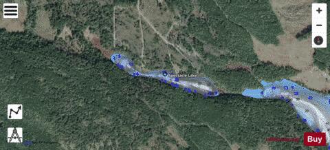 Balkwill Lake depth contour Map - i-Boating App - Satellite