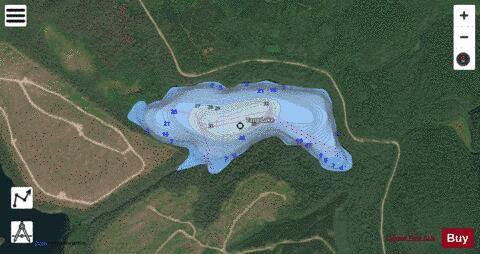 Tang Lake depth contour Map - i-Boating App - Satellite