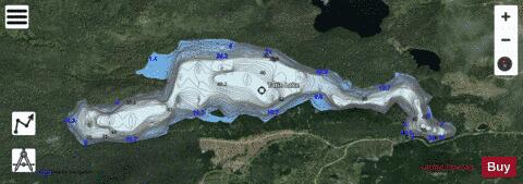 Tatin Lake depth contour Map - i-Boating App - Satellite