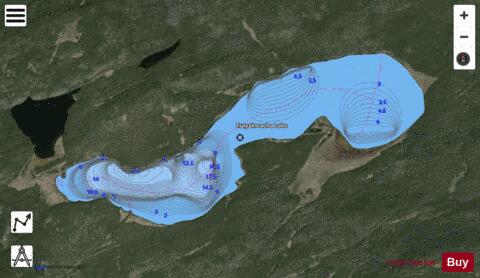 Tsayakwacha Lake depth contour Map - i-Boating App - Satellite