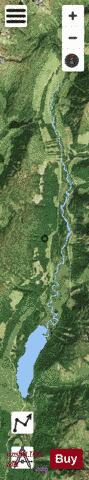 Tumtum Lake depth contour Map - i-Boating App - Satellite