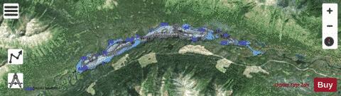 Tutizzi Lake depth contour Map - i-Boating App - Satellite