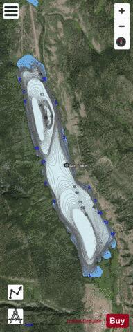 Vedan Lake depth contour Map - i-Boating App - Satellite