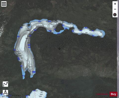 Wahla Lake depth contour Map - i-Boating App - Satellite