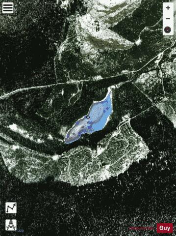 West Everett Lake depth contour Map - i-Boating App - Satellite