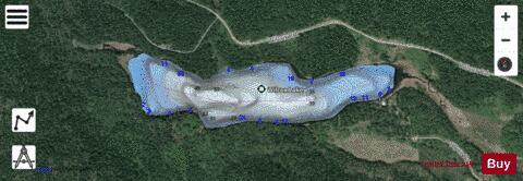 Wilcox Lake depth contour Map - i-Boating App - Satellite