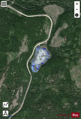 Wilgress Lake depth contour Map - i-Boating App - Satellite