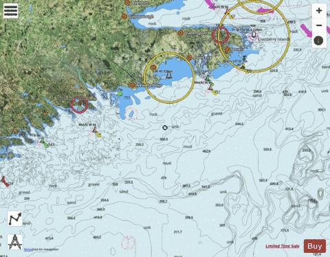 Cape Canso to Liscomb Island Marine Chart - Nautical Charts App - Satellite
