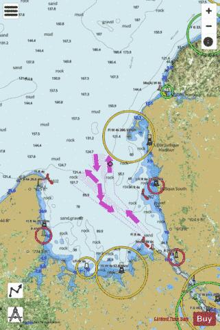 St. George's Bay Marine Chart - Nautical Charts App - Satellite