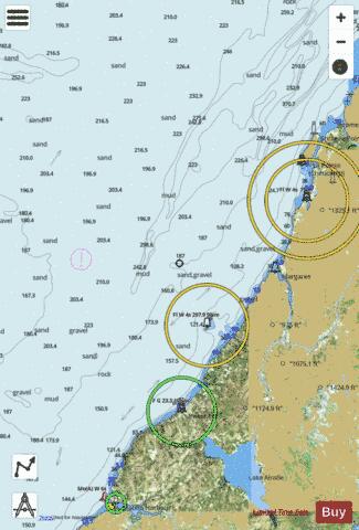 Chetcamp to/a Cape Mabou Marine Chart - Nautical Charts App - Satellite