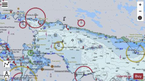 CA_CA448J6A Marine Chart - Nautical Charts App - Satellite