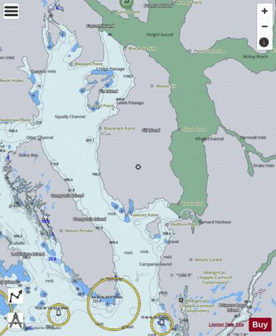 CA_CA471138 Marine Chart - Nautical Charts App - Satellite
