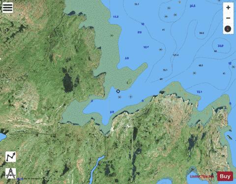 Hopes Advance Bay Marine Chart - Nautical Charts App - Satellite
